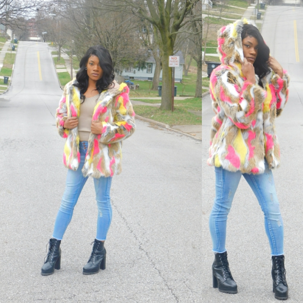 Faux Fur Coat